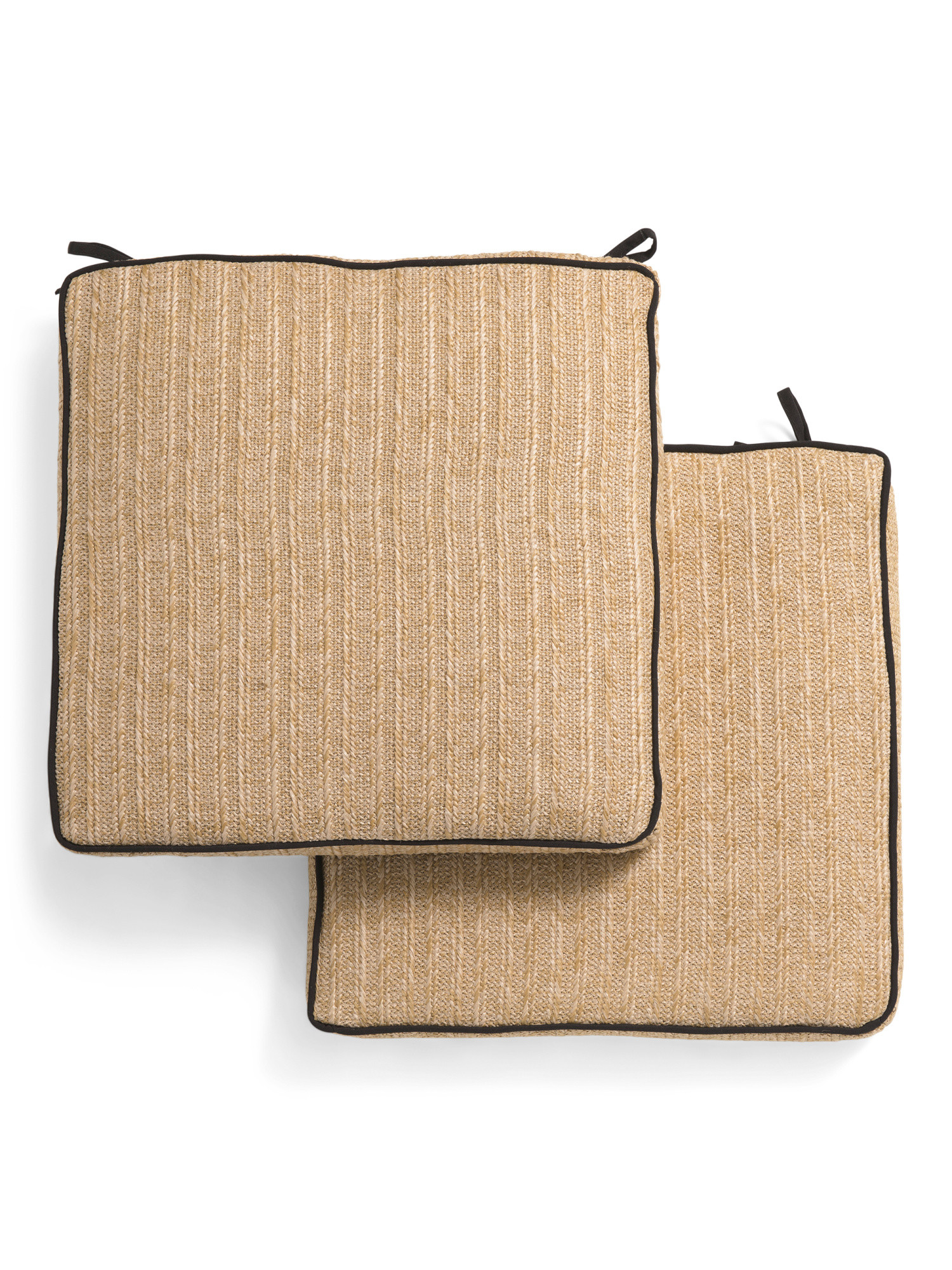 18x18 2pk Indoor Outdoor Marco Woven Gusset Square Pillows | TJ Maxx