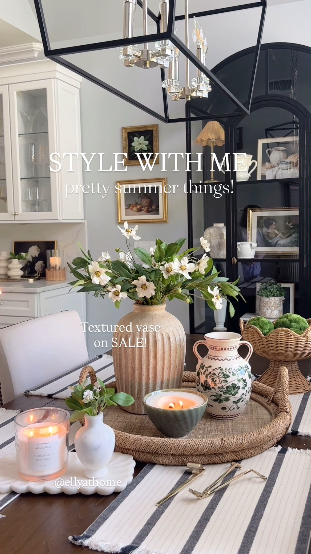 Tray styling with follower favorite vases, new decor, candles, artwork +more! @Target  @Pottery Barn  @Crate & Barrel  Amazon home.

#LTKHome #LTKSaleAlert