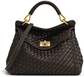 JW PEI Women's Lucia Classic Croc-Embossed Faux Suede Top Handle Bag | Amazon (US)