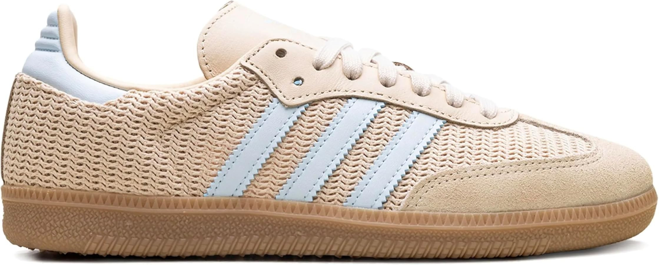 adidas Samba OG Womens Sneaker (Sanda Strata Sky Tint, 9) | Amazon (US)