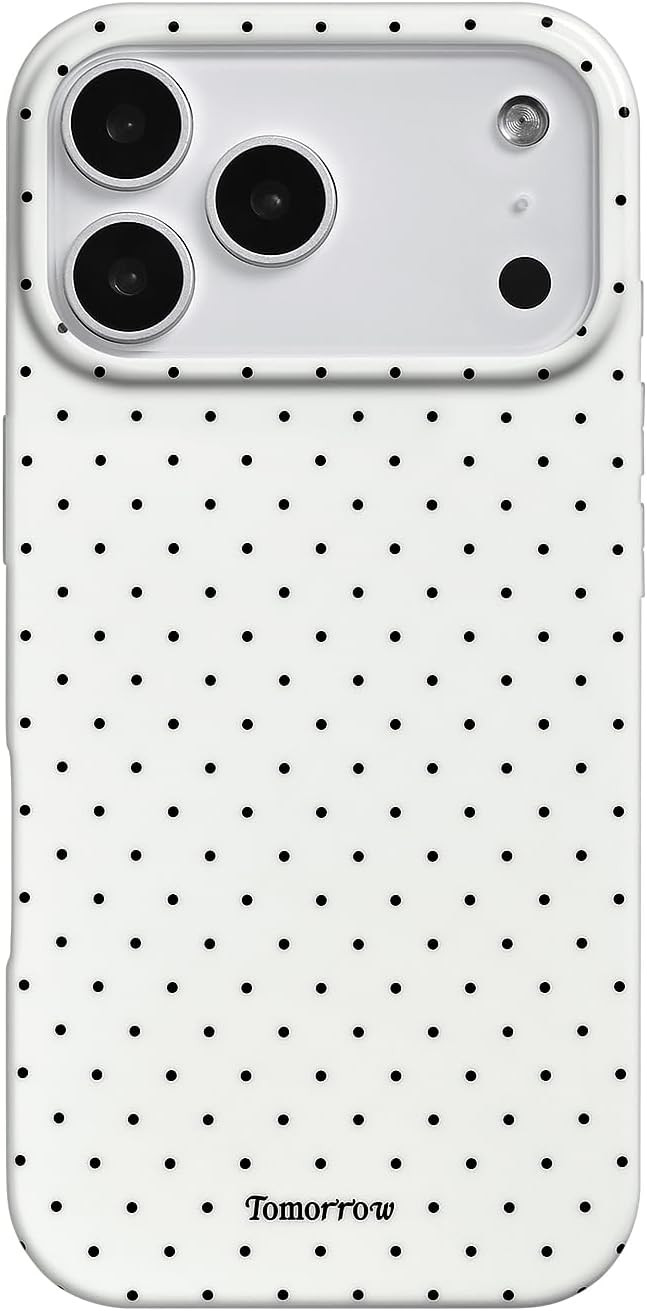 Compatible for iPhone 17 Pro Max Case with Cute Fashion Polka Dot Aesthetics Design Simple Cases ... | Amazon (US)