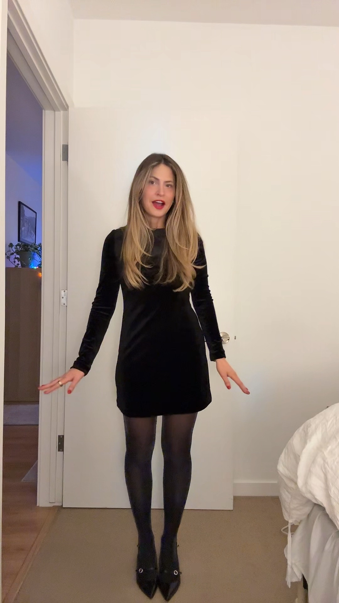 Christmas outfit of the night!! 

#LTKHoliday