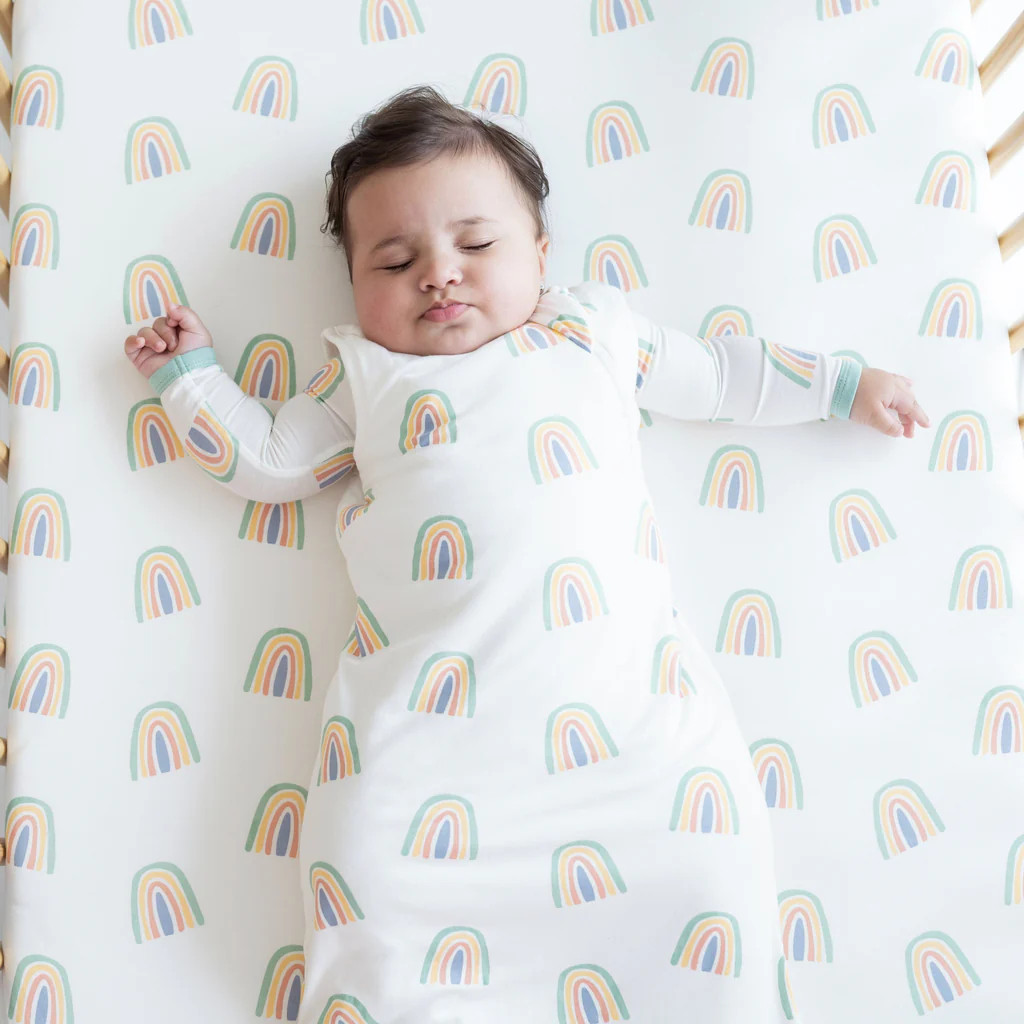 Sleep Bag in Wasabi Rainbow 1.0 | Kyte Baby