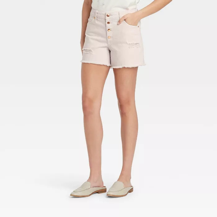 Women's High-Rise Midi Jean Shorts - Universal Thread™ | Target