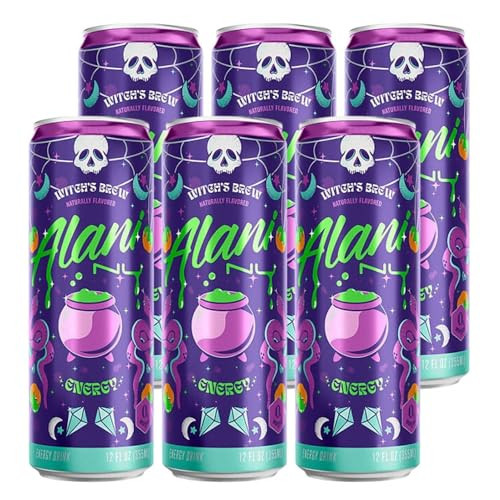 Alani Nuu Witches Brew Pack of 6, 12fl oz, 4k Logistics Bundle | Amazon (US)