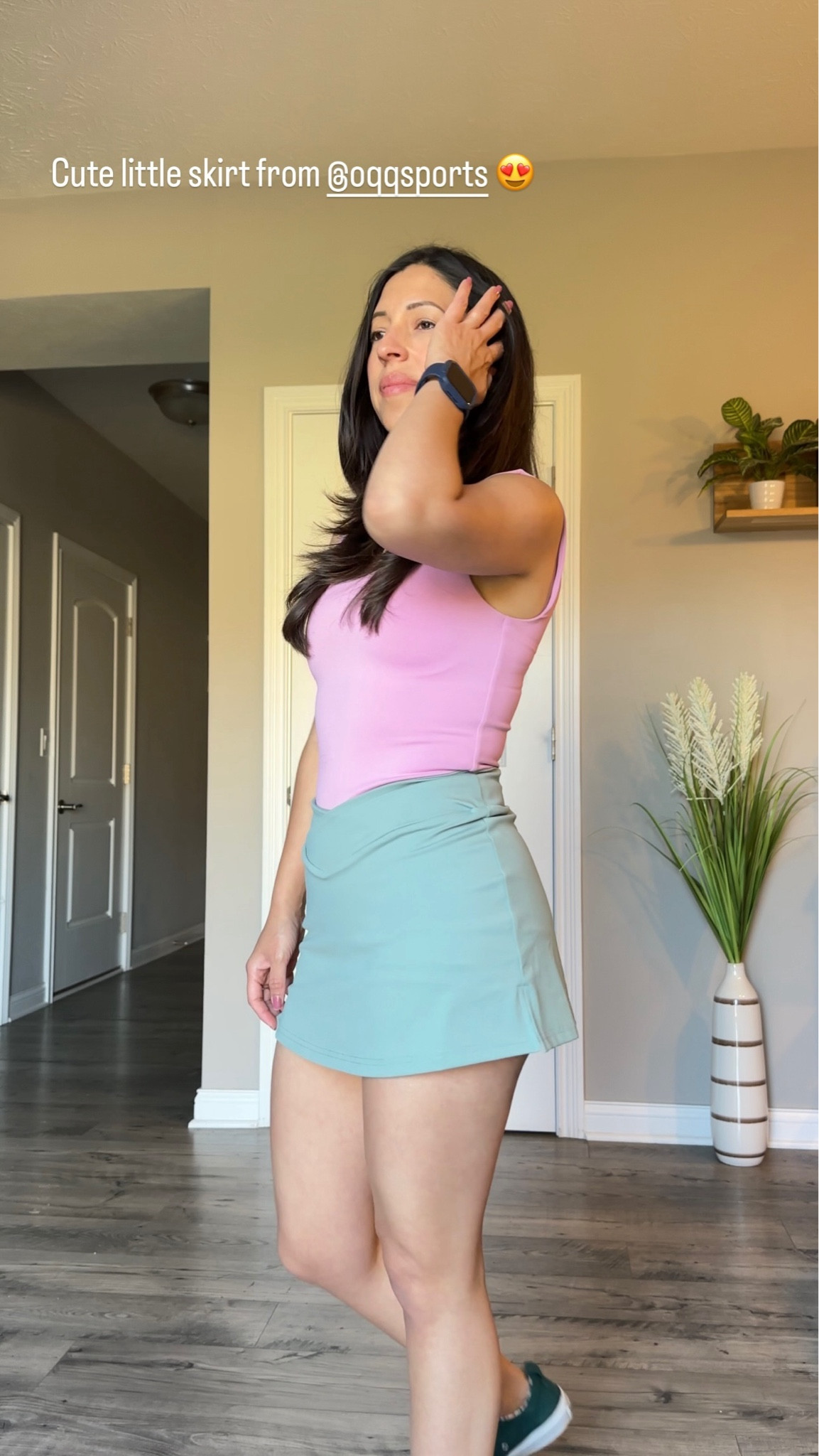 Cute little skirt from @oqqsports 😍