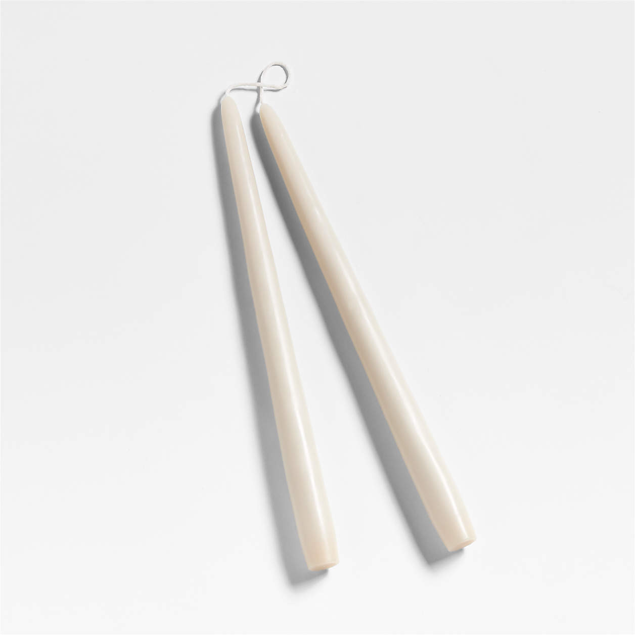 Dipped Black Taper Candles 12", Set of 2 + Reviews | Crate & Barrel | Crate & Barrel