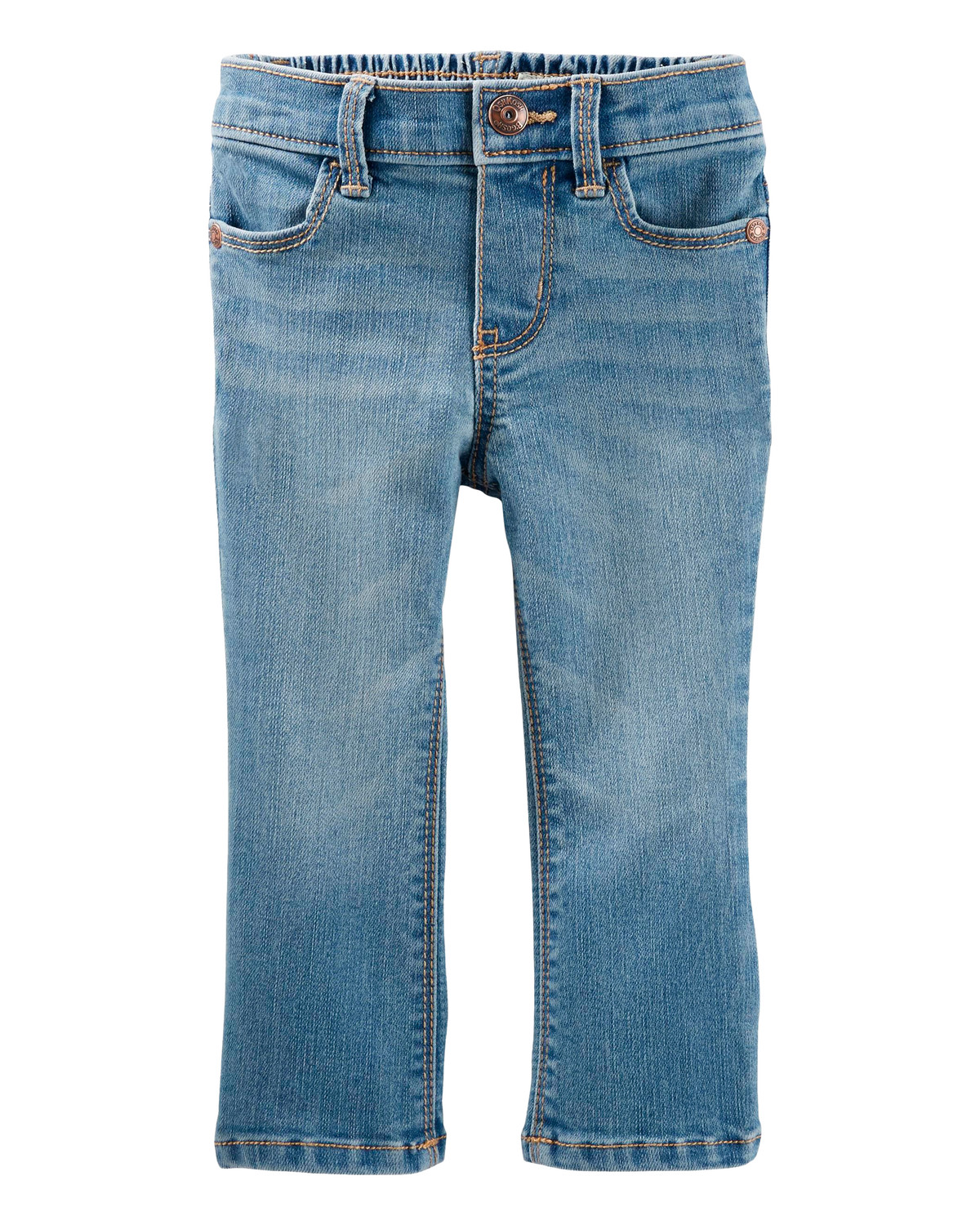 Baby Light Blue Wash Boot-Cut Jeans | Carter's Inc