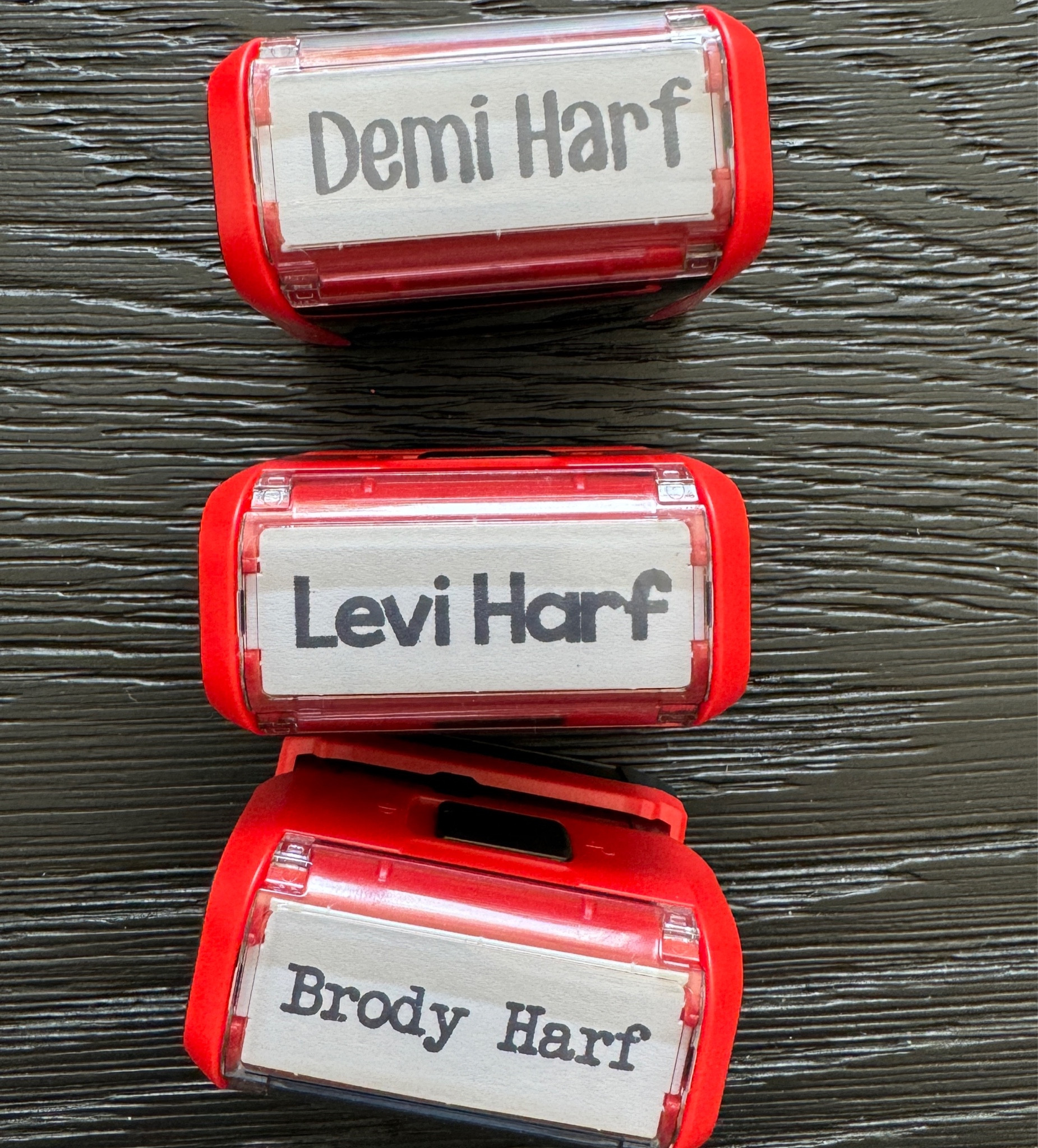 Permanent clothing stamps to label socks, undies, and anything tagless!! 

#LTKFamily #LTKBaby #LTKKids