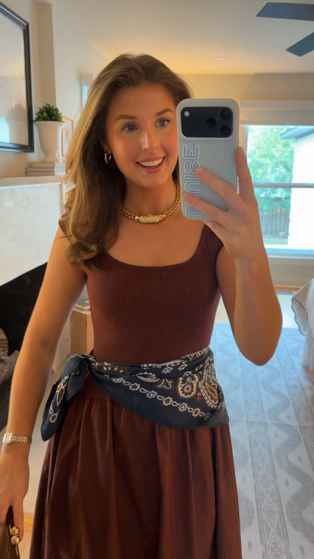 Date night fit last night! Wearing a S in dress