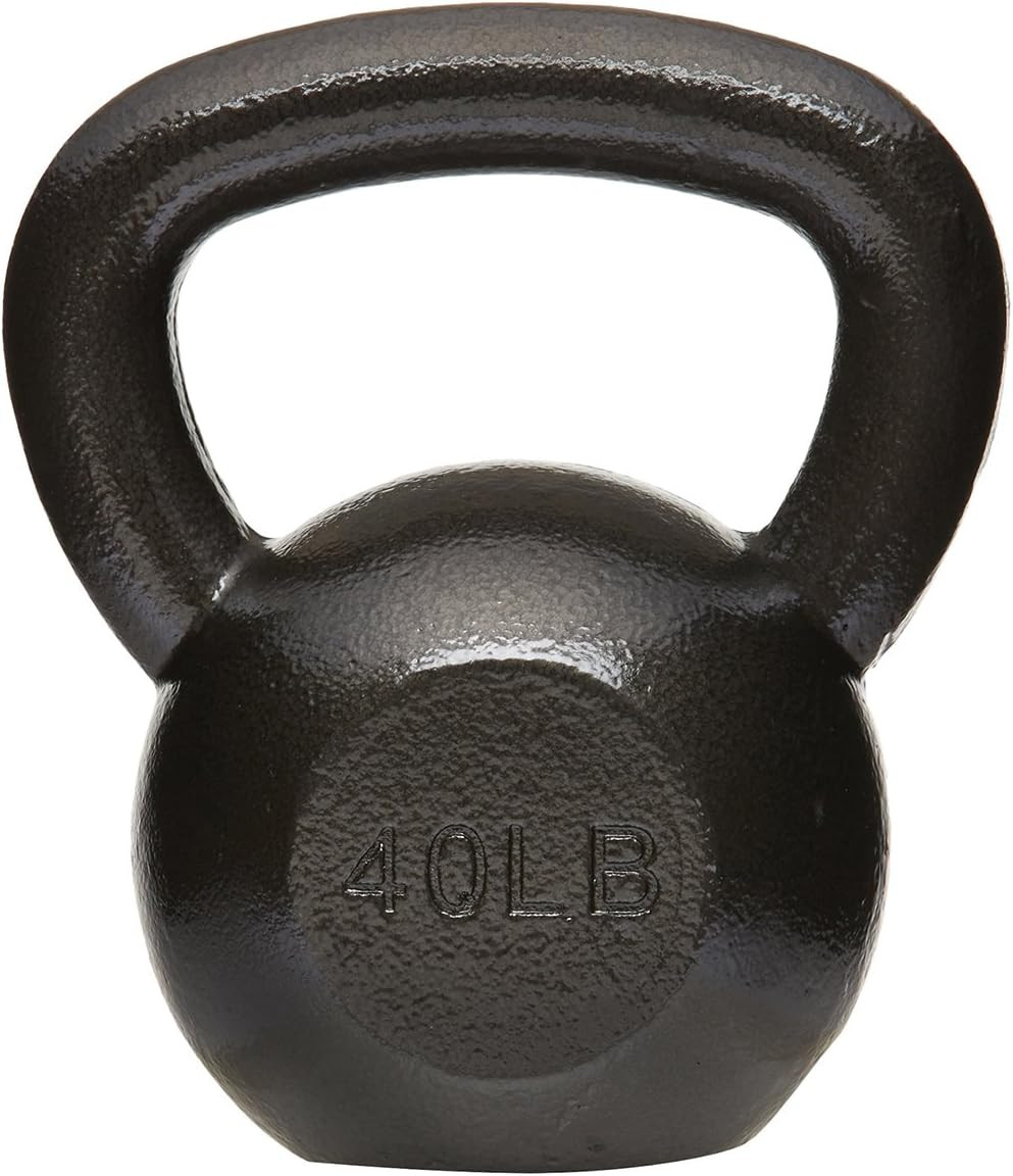 Amazon Basics Cast Iron Kettlebell Weight | Amazon (US)