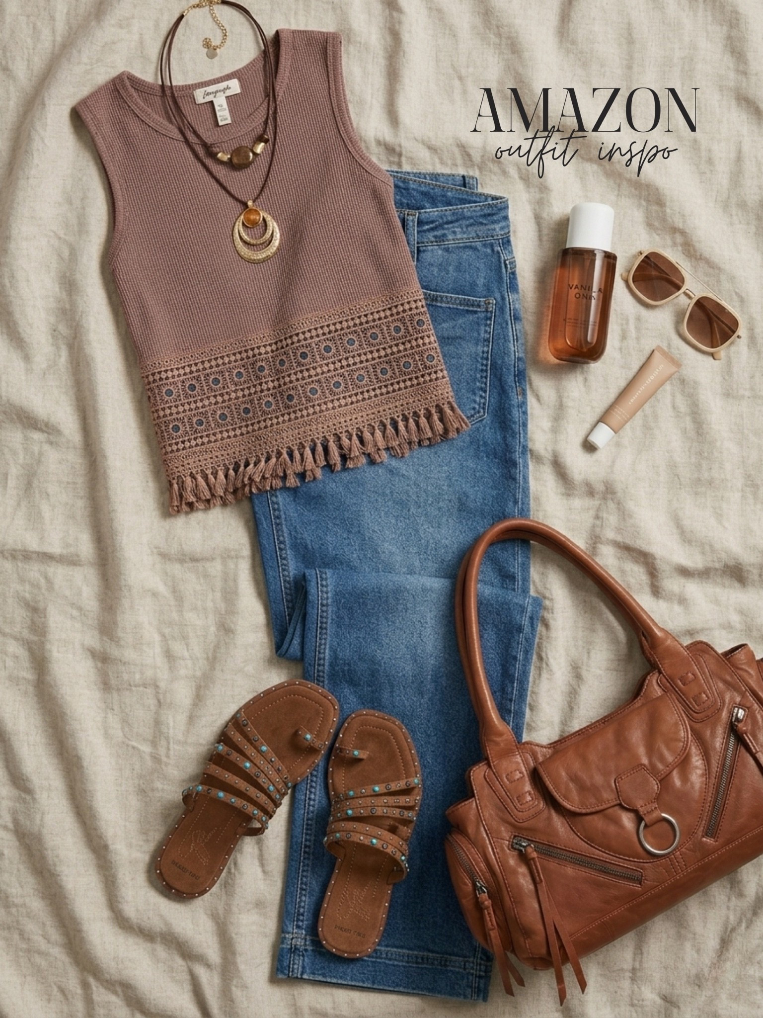 Boho summer outfit inspo from freaking Amazon 😍🙌🏼 paired with some Free People accessories to tie it all together.

#LTKootd #LTKgrwm #LTKmomlife