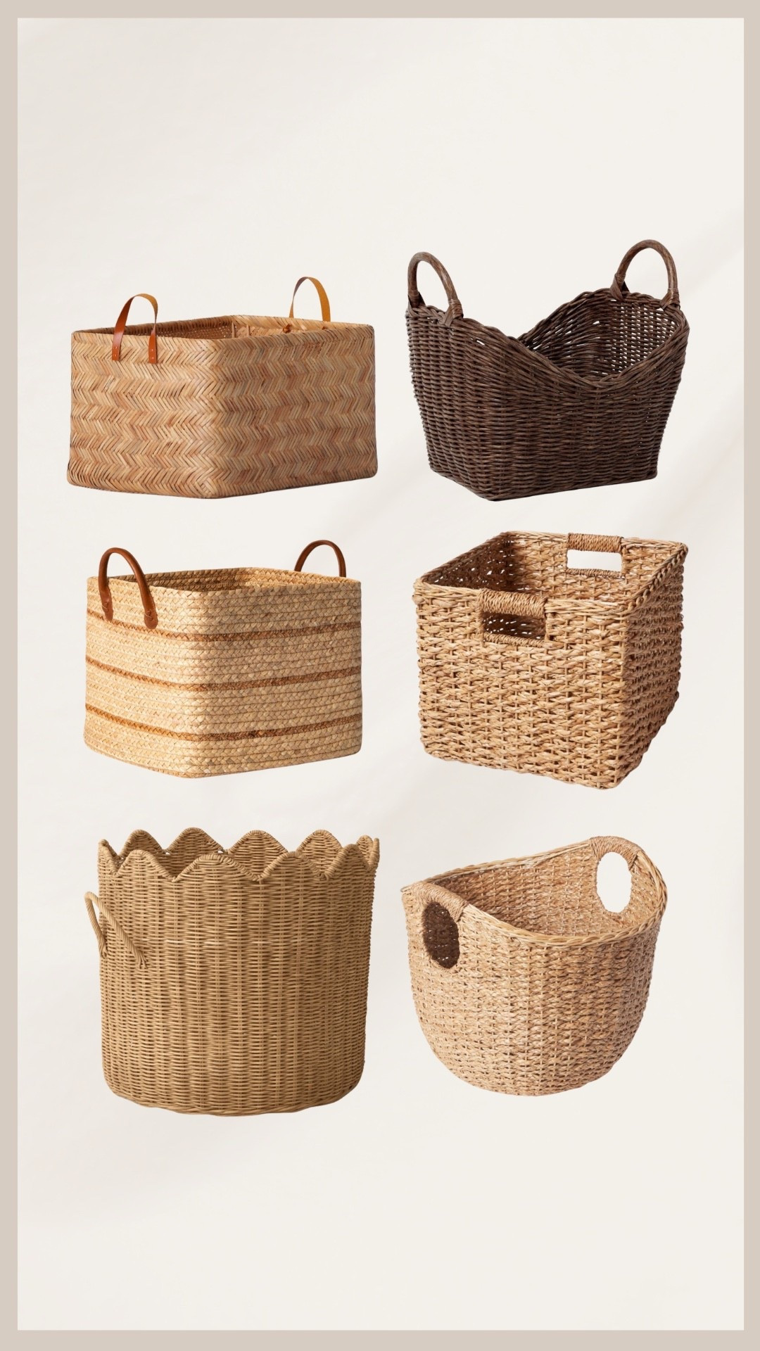Woven baskets from Target

#LTKHome