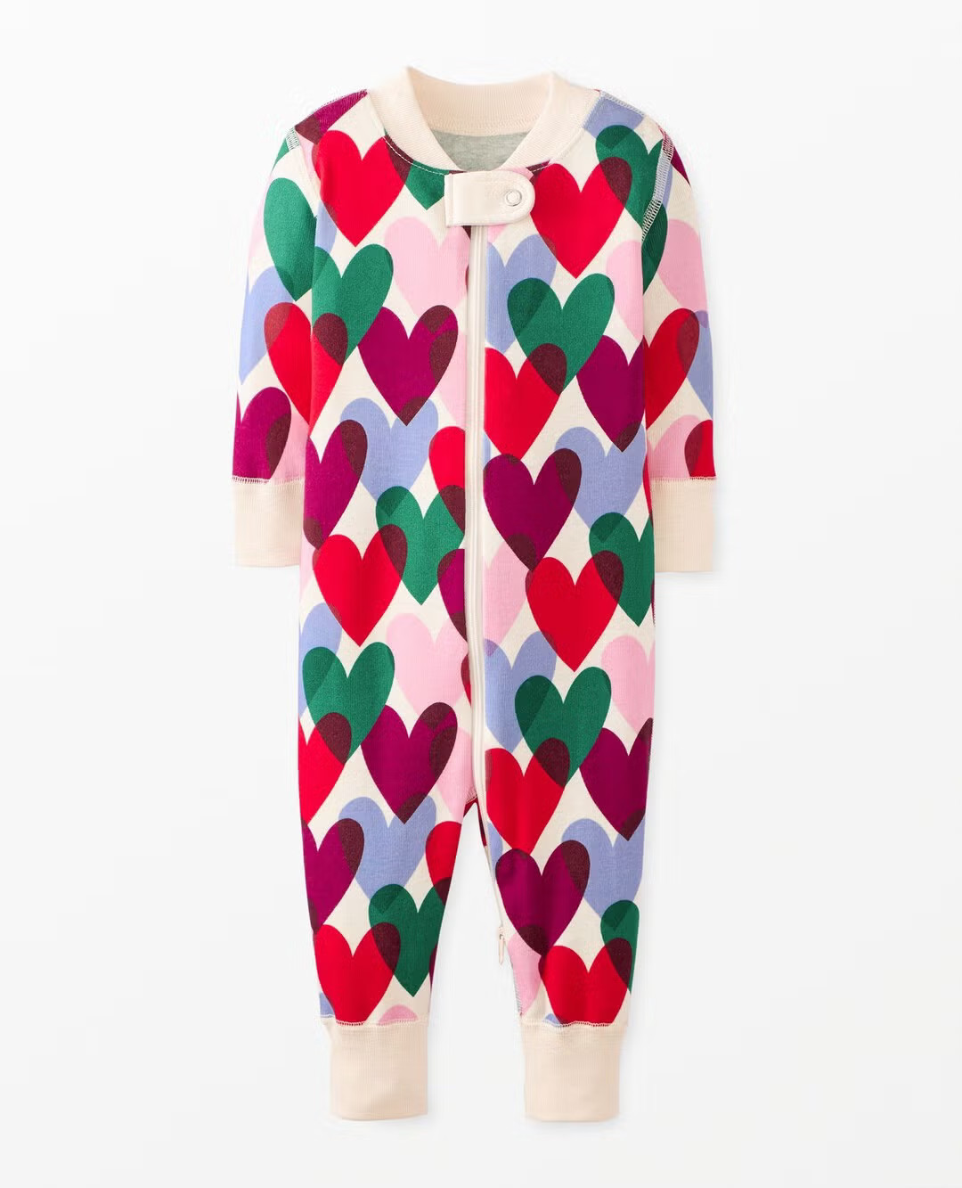 Valentine's Baby 2-Way Zip Sleeper | Hanna Andersson