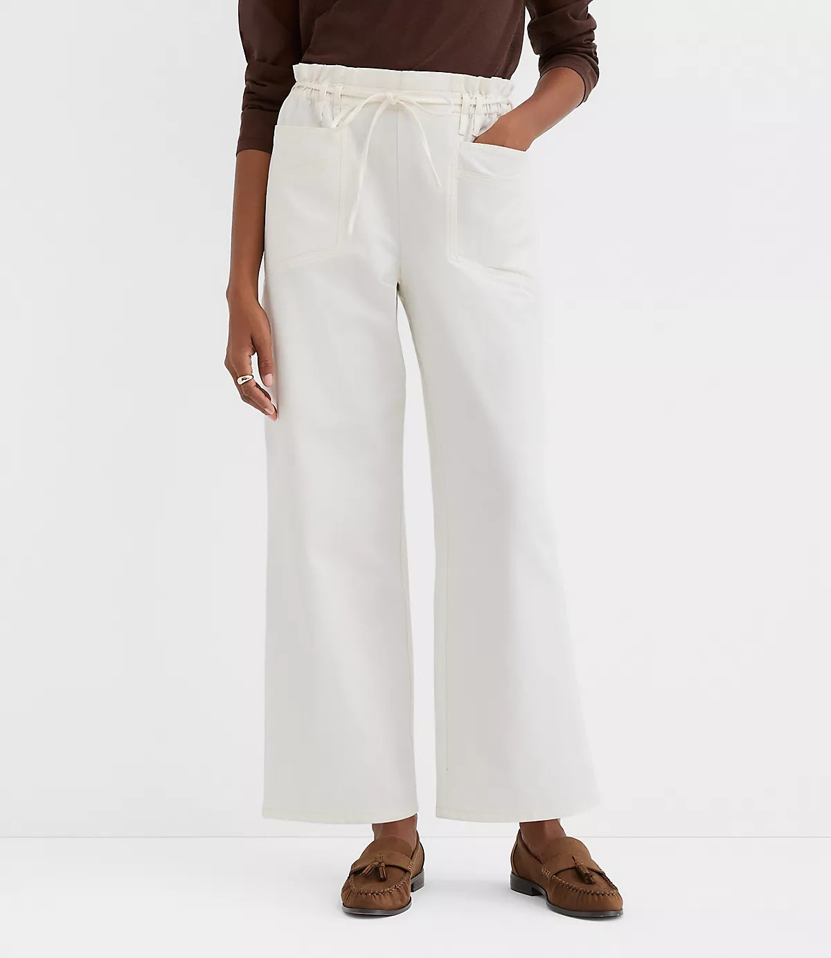 Paperbag Utility Pants | LOFT