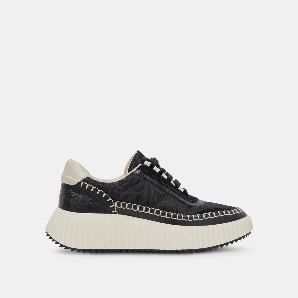 DOLEN NYLON SNEAKERS BLACK NYLON | DolceVita.com