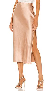 L'Academie Tabitha Skirt in Champagne from Revolve.com | Revolve Clothing (Global)