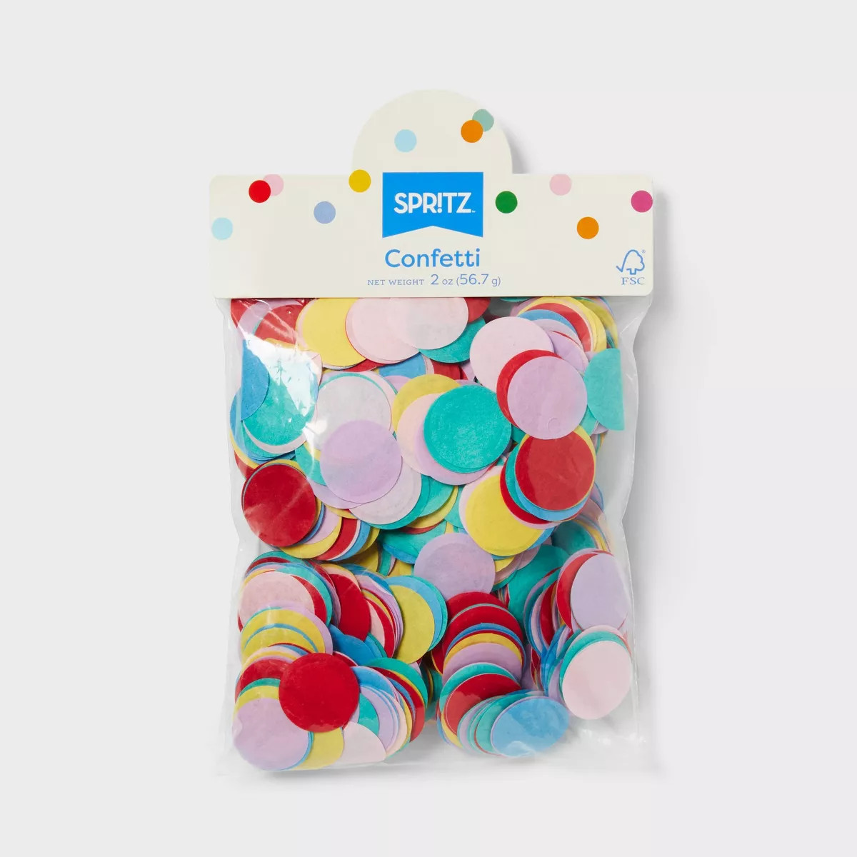 Birthday Party Rainbow Dots Confetti - Spritz™ | Target