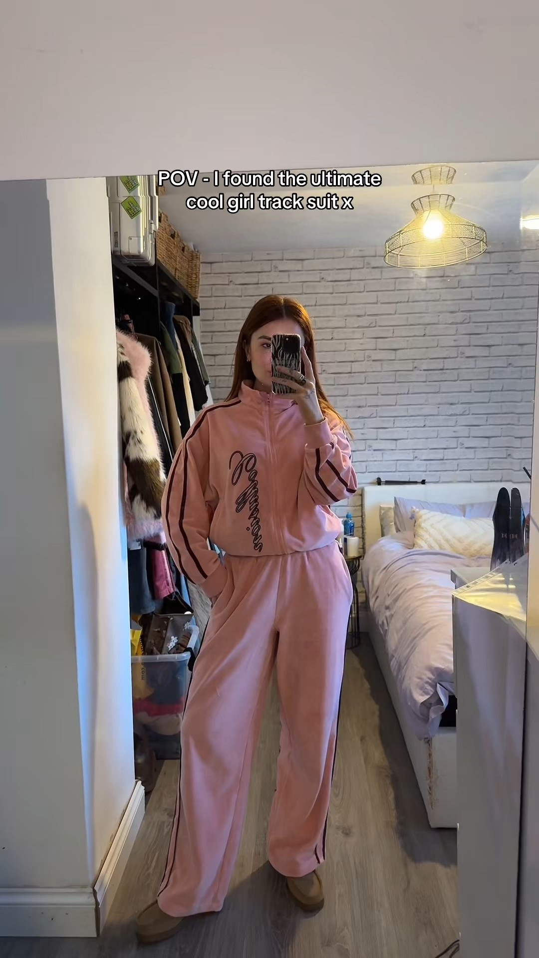 Cool girl track suit / comfy outfit / casual outfit 

#LTKuk #LTKFashionMonth #LTKwinter