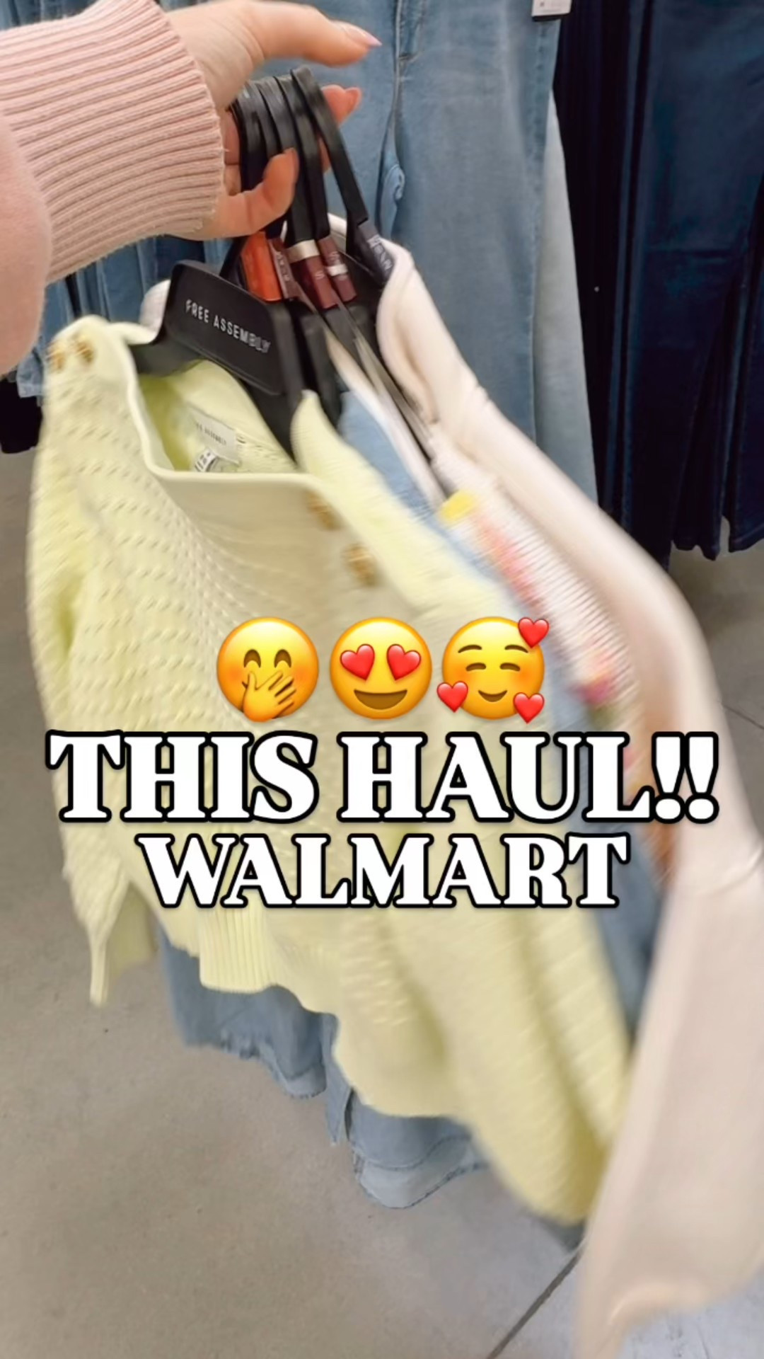 Found some of the cuuutest Spring staples at Walmart!! 🥰

Walmart haul
Spring
Sweater
Cardigan
Pullover
Jeans 
Denim 
Time and true
Jessica Simpson
Sofia 

#walmartpartner #walmartfinds #springstyle #springfashion #walmartstyle 