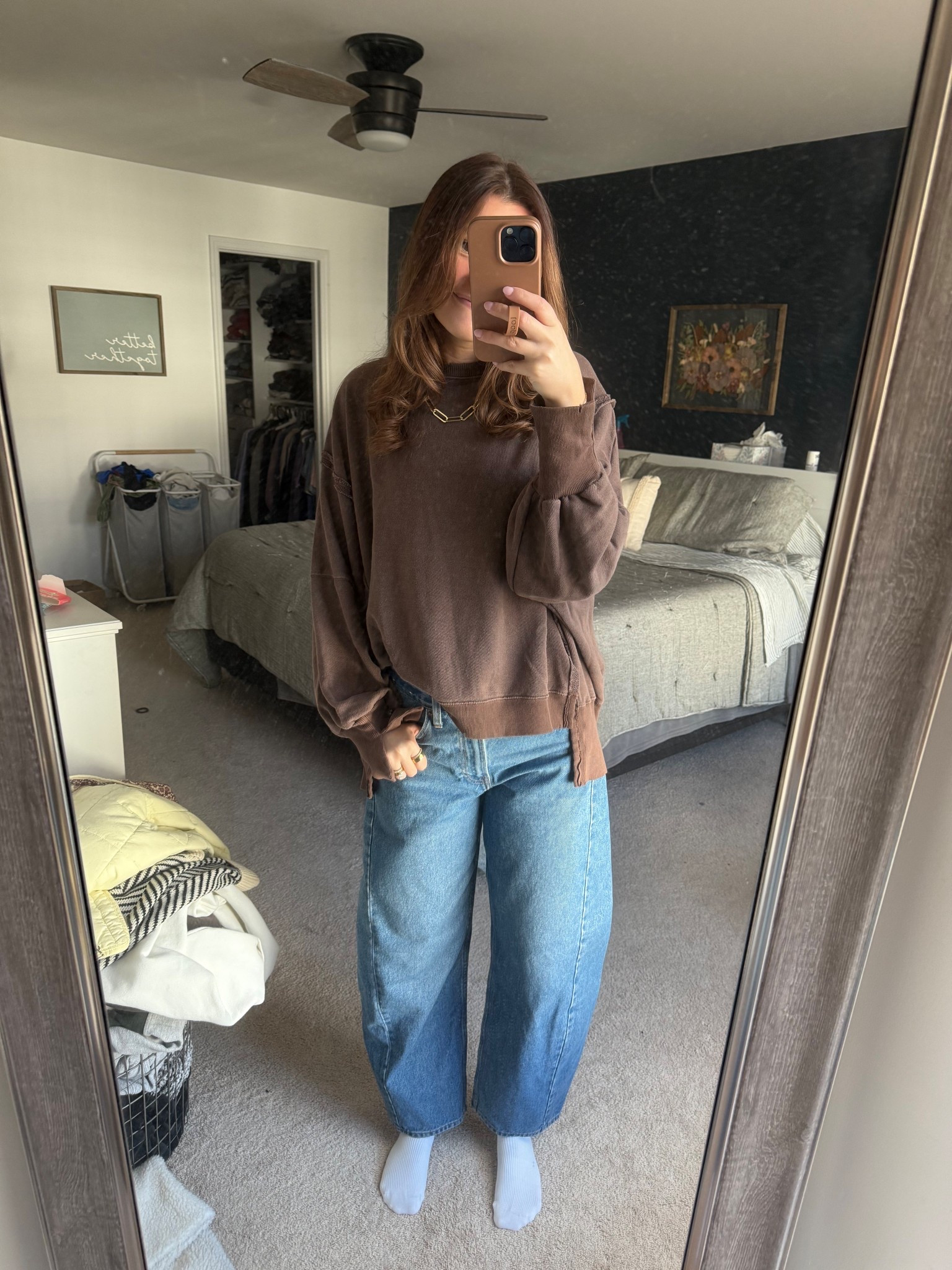 🍂🤎
Top: large
Pants: 27 long

#LTKTall #LTKFindsUnder100