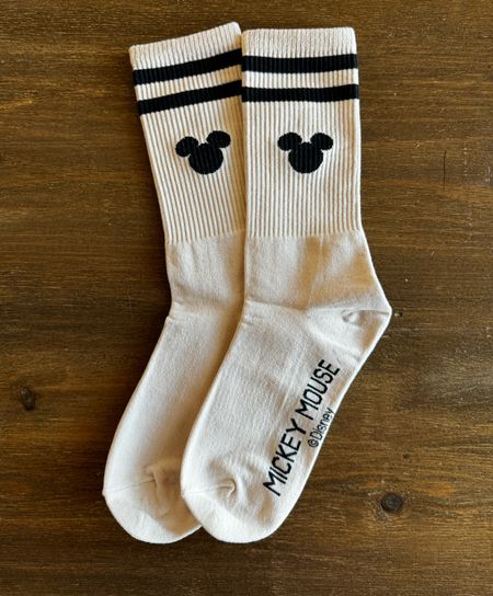Mickey Mouse socks 
Disney socks 

Disney outfit 

#LTKstyletip #LTKshoecrush #LTKtravel