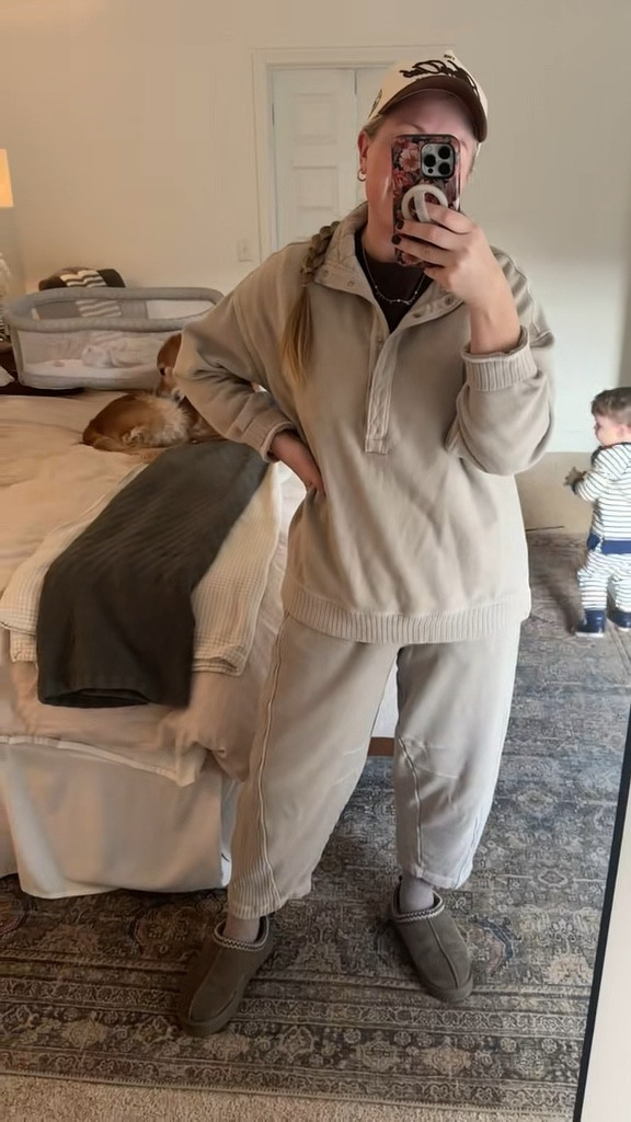 Mom OOTD. Living in matching sets these days chasing a toddler around. 

#LTKootd #LTKMidsize #LTKmomlife