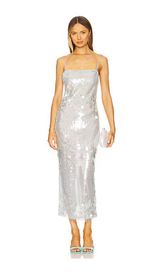 retrofete Alana Dress in Ice Blue from Revolve.com | Revolve Clothing (Global)