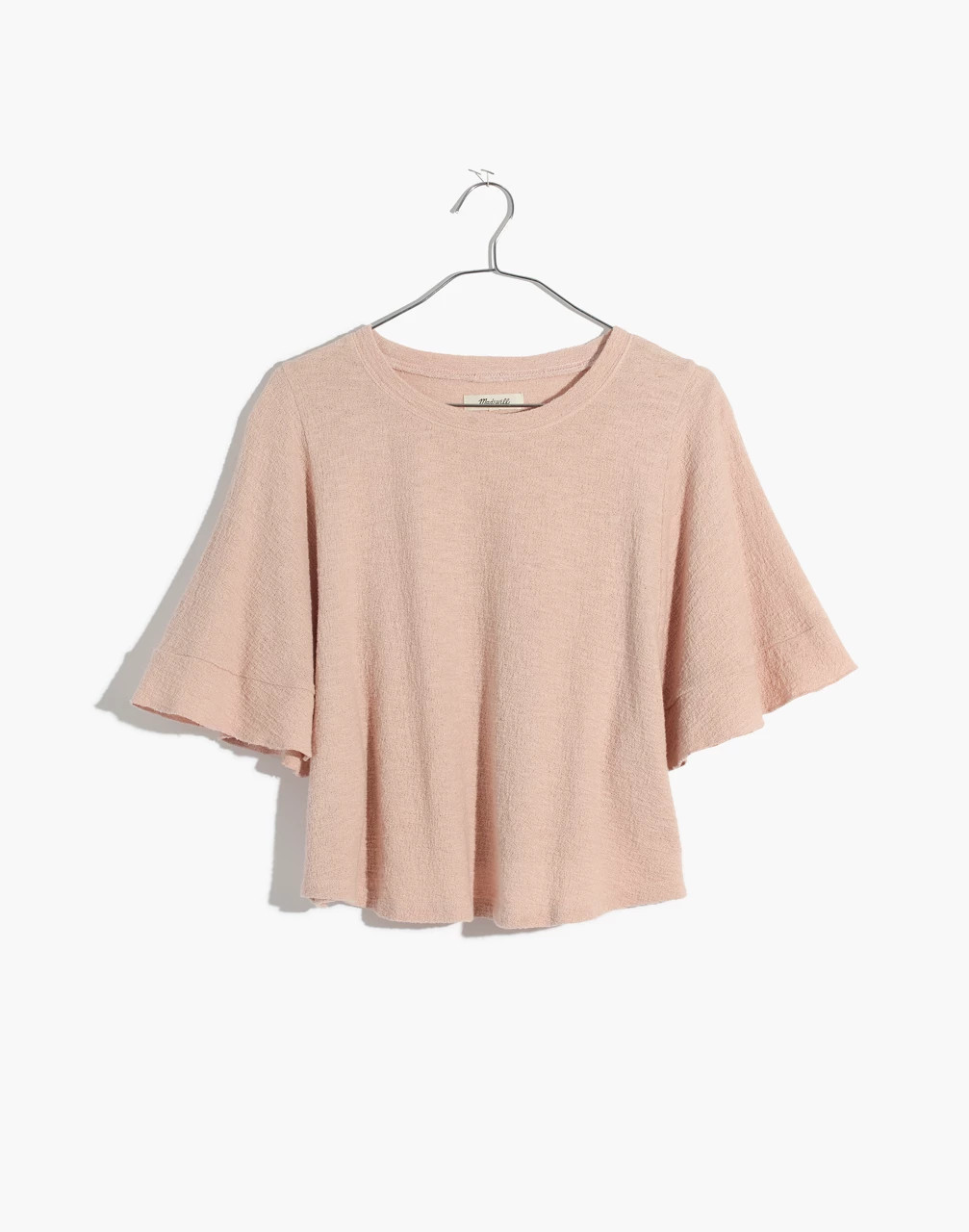 Texture & Thread Flutter-Sleeve Top | Madewell