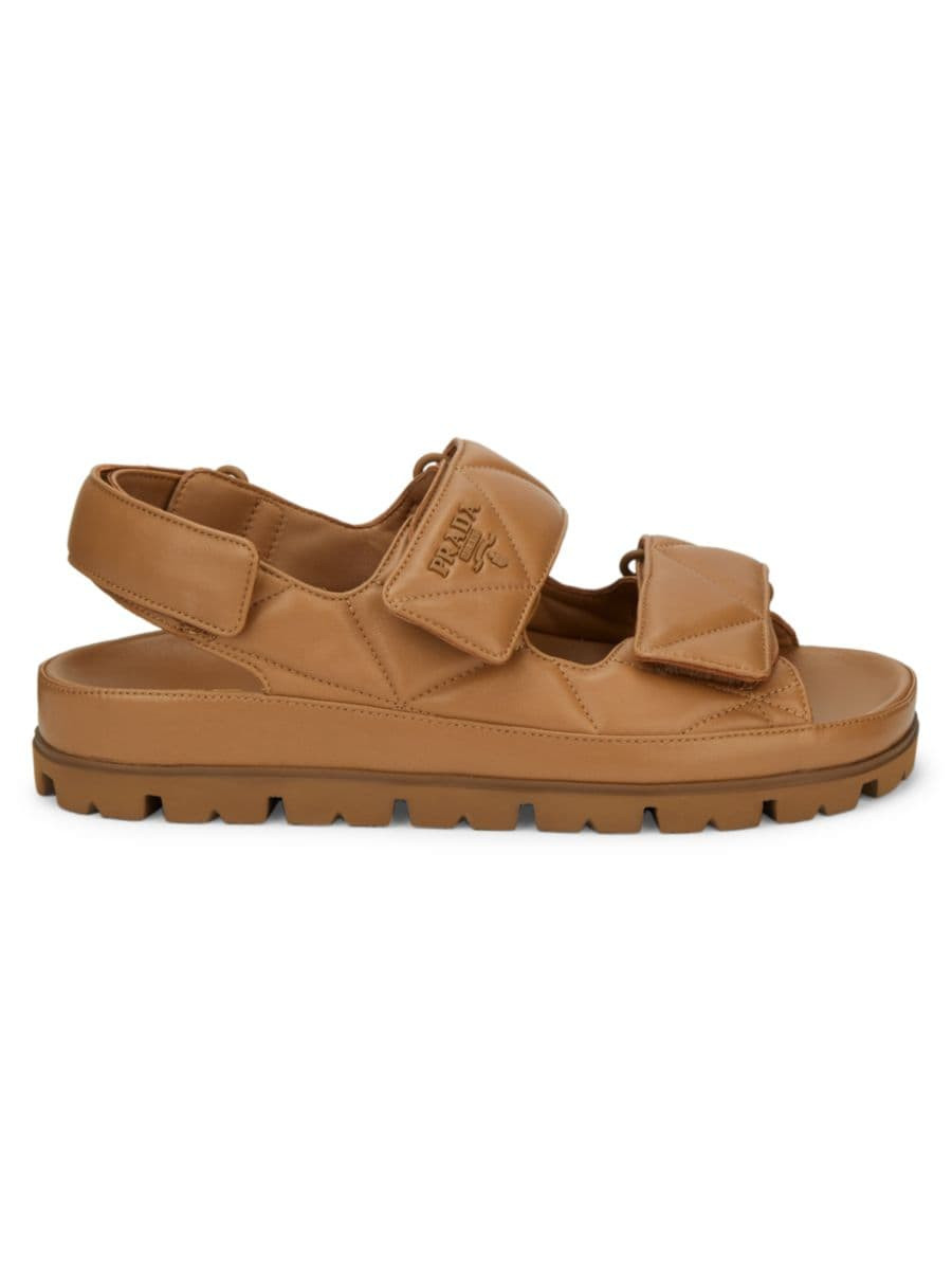 Nappa Leather Padded Sport Sandals | Saks Fifth Avenue