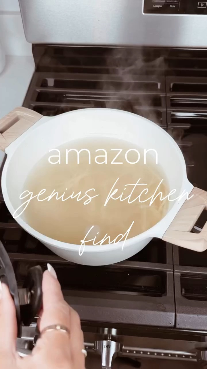 Amazon Genius Kitchen Find 💡

Under $10 today! 🏃🏽‍♀️💨

This little guy has been a game changer! Easily & securely clips on to your pots and eliminates having to get out the big strainer that takes up your entire dishwasher. 

Made of heat resistant silicone and dishwasher safe ✅

#neatlyembellished #professionalorganizer #homeorganizer #homeorganizing #organization #organizingideas #organizingtips #organizinghacks #organizedhome #organizedmom #organizedlife #amazon #amazonmusthaves #amazonfavorites #amazonfinds #amazonfaves #amazoninfluencer #amazoninfluencerprogram #amazonhome #kitchengadgets #amazonkitchen #kitchenideas #kitchenhacks #cookingathome #cooking