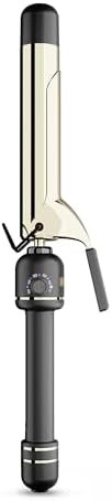 HOT Tools 24K Gold Professional 1 1/4" Extended Barrel Curling Iron with Clamp for Tousled Curls ... | Amazon (US)