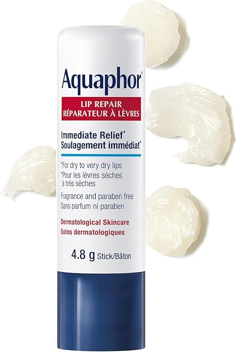 Aquaphor Lip Repair Lip Balm Stick for Dry, Chapped and Cracked Lips, With Shea Butter and Jojoba... | Amazon (CA)