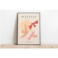 Minimalist Matisse Wall Art Print Framed Entryway Decor Canvas Home | Etsy (US)