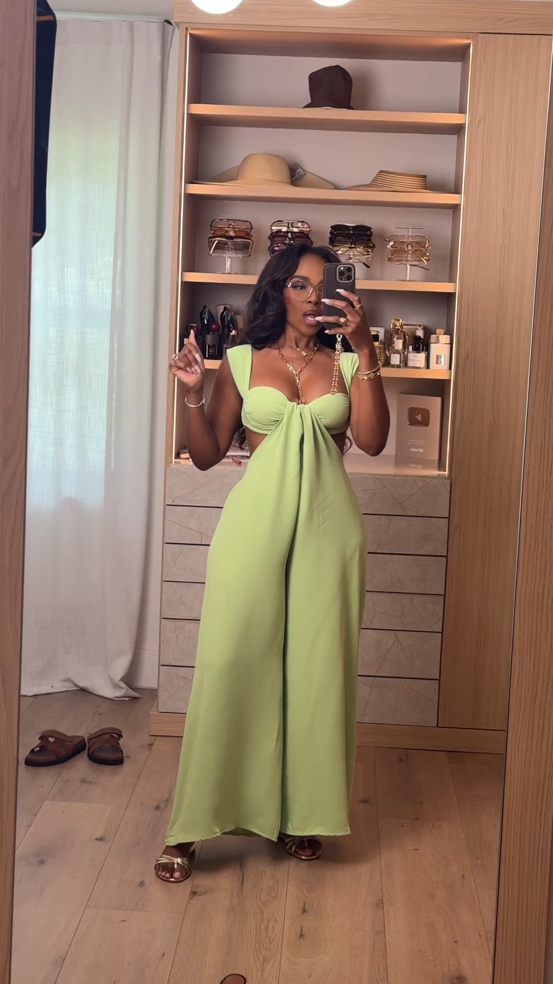 Hi babes!

This soft green jumpsuit is that effortless vacation glam moment — flowy, flattering, and such a standout color for spring and summer.

Where to wear this:
Vacation dinners
Brunch
Resort nights
Summer events

I love pieces like this because they make getting dressed so easy while still looking elevated — just add accessories and you instantly feel put together. Plus, it’s one of those statement looks you’ll keep reaching for, making the cost per wear so worth it.

Everything is linked below

xx Kira | Kira’s Fashion Finds

34D - 27 - 40 | size small or 4

#LTKgrwm #LTKmomlife
