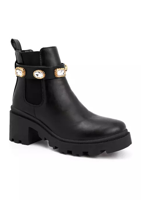 Favorite Jewel Chelsea Booties | Belk