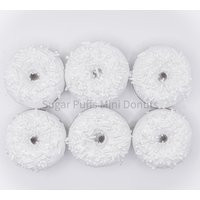 12 All White Mini Donuts Doughnuts Wedding Baby Bridal Christmas New Years Sweets Table Candy Buffet Birthday Favors Treats | Etsy (US)