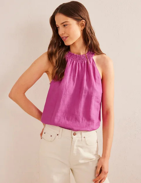 Smocked Halter Top | Boden (US)