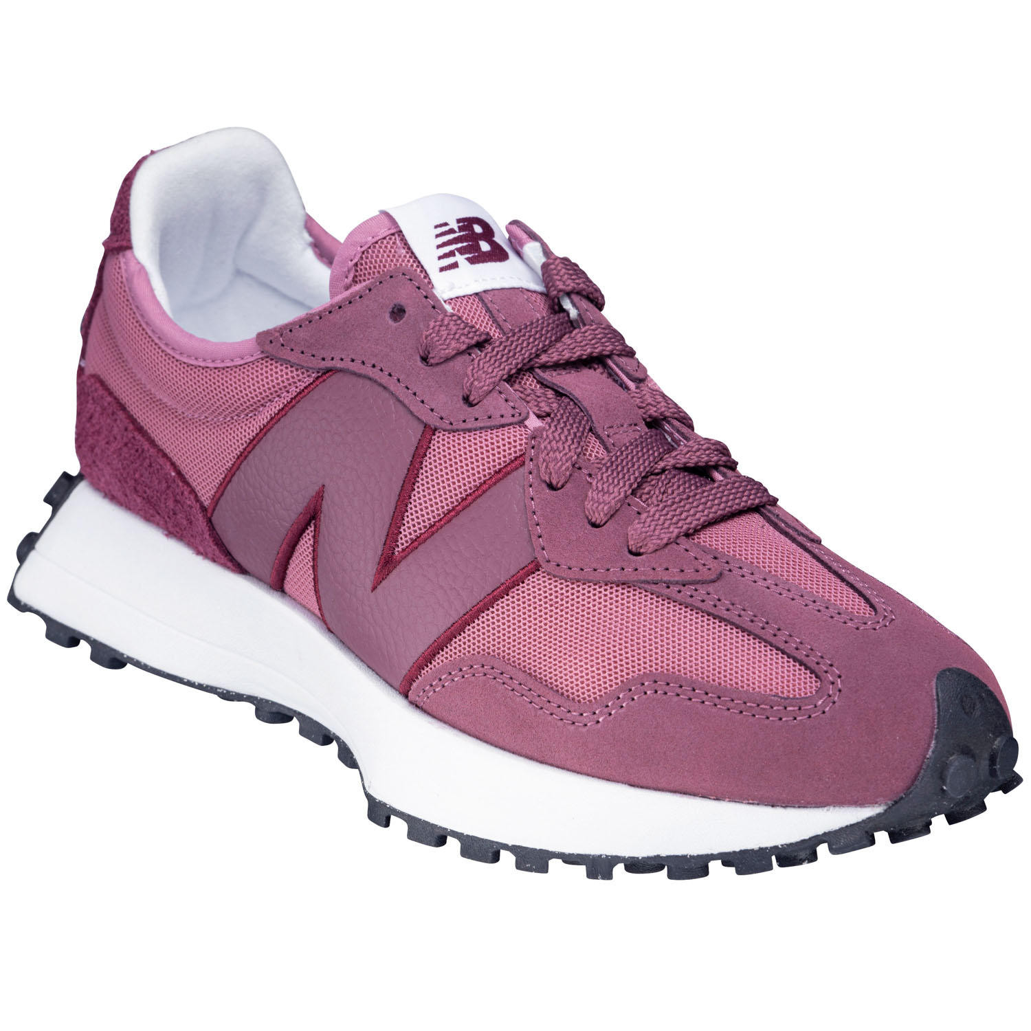 New Balance Unisex 327 Sneaker - Burgundy/Navy 9.5:- M9.5/W11, Burgundy/Navy | Sam's Club