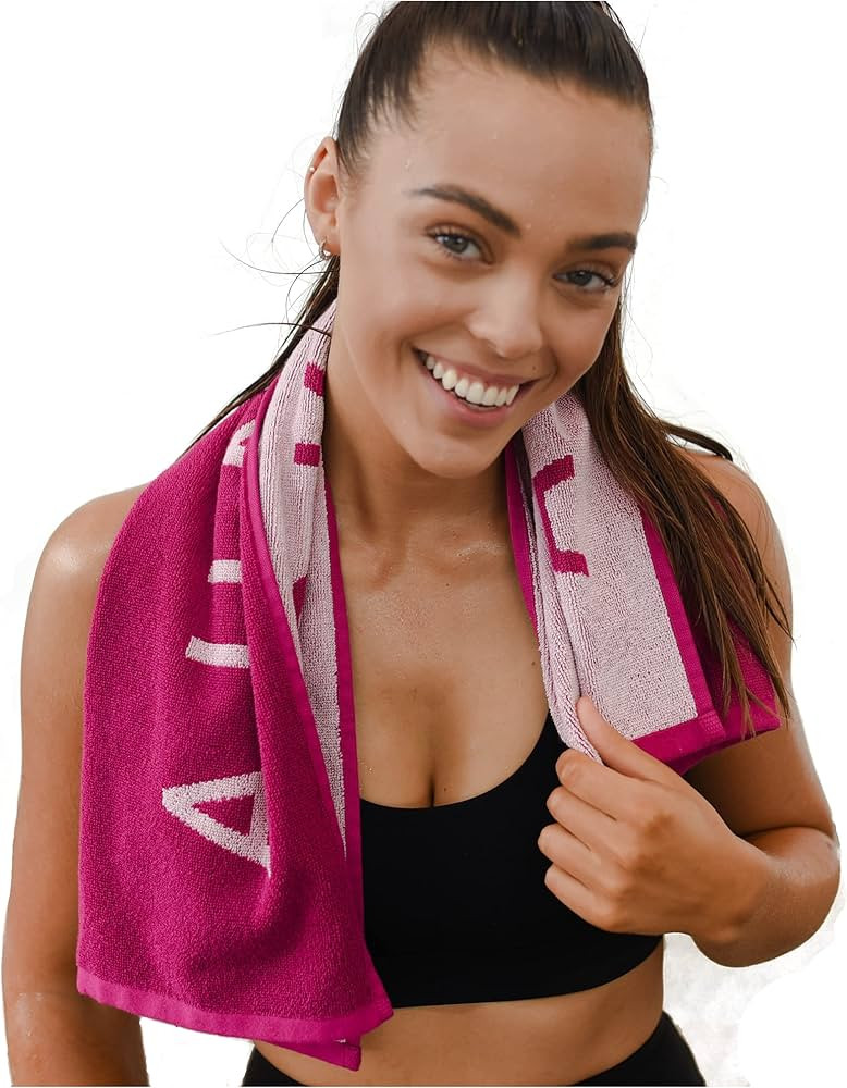 Gym Towel for Sweat - 100% Organic Cotton Soft and Absorbent Workout Towel for Gym (31.5 X 15.75 ... | Amazon (CA)