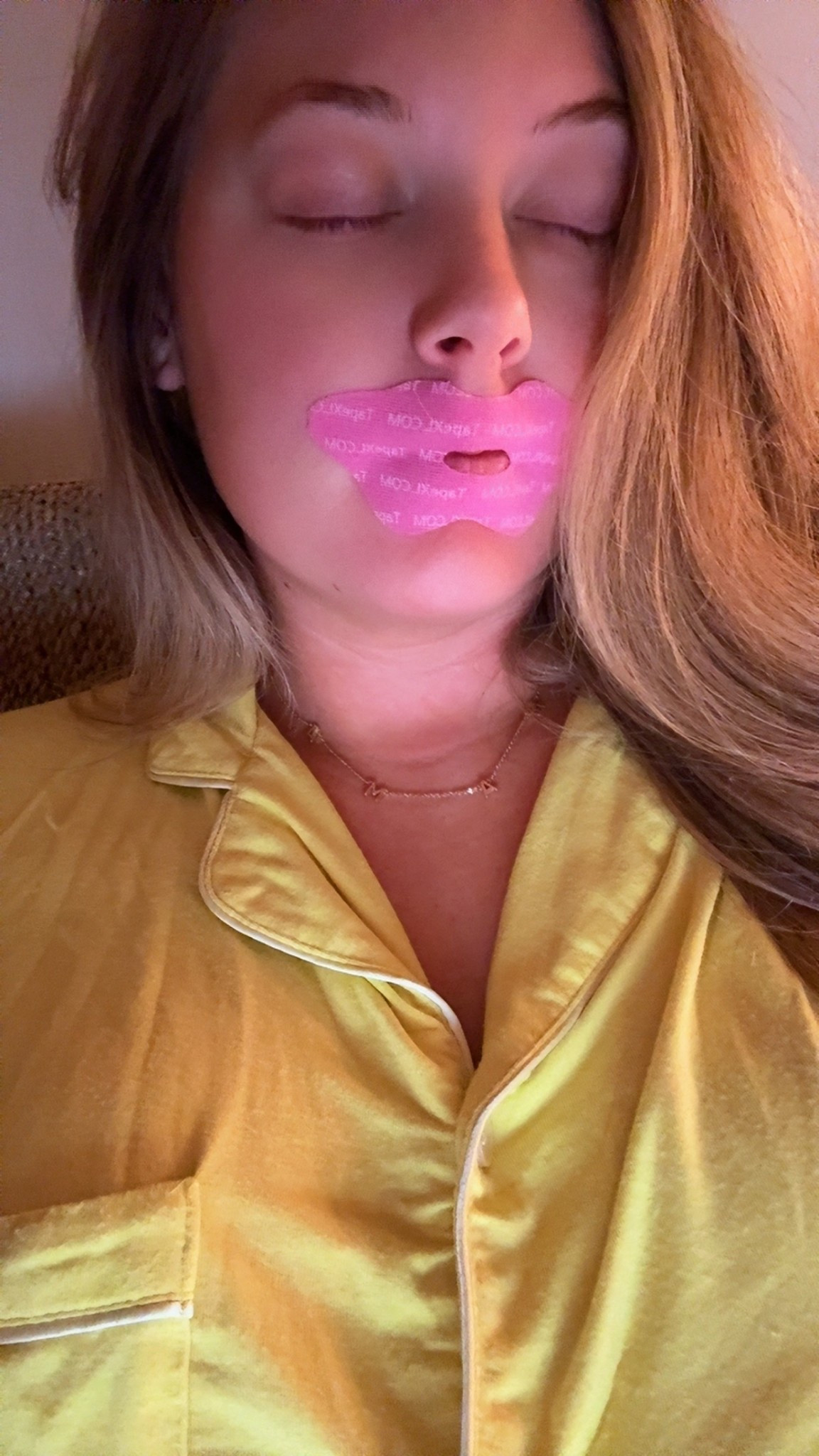 Trying out this mouth tape thing… stay tuned🤣 apparently there is so many benefits so fingers crossed this isn’t a gimic LOL