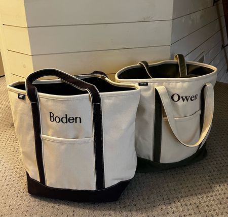50% off the Lands End totes this weekend with code MEMORIAL. The best totes and gifts for kids to use to haul all their stuff! They hold so much, we have size large, zip top and regular handles which still fit over your shoulder!

#LTKSaleAlert
