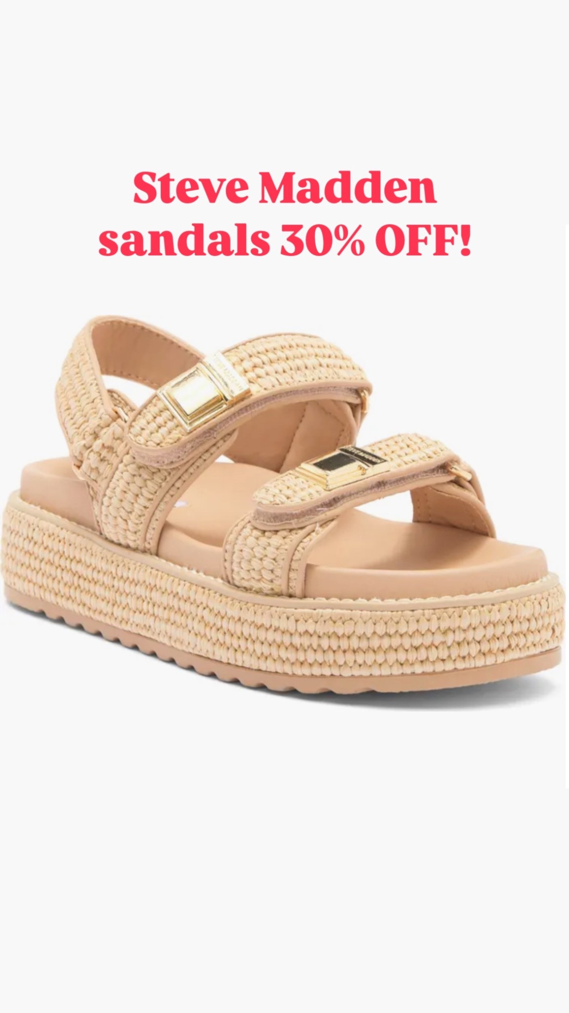 Steve Madden sandals on sale!! 

#LTKSeasonal #LTKFindsUnder100 #LTKShoeCrush