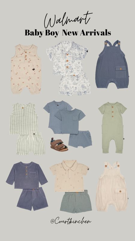 The cutest new baby boy arrivals to Walmart for summer! 

Baby boy fashion / baby boy Walmart fashion / Walmart fashion / baby fashion / baby boy / summer clothes for baby / affordable baby clothes 

#LTKbaby #LTKkids