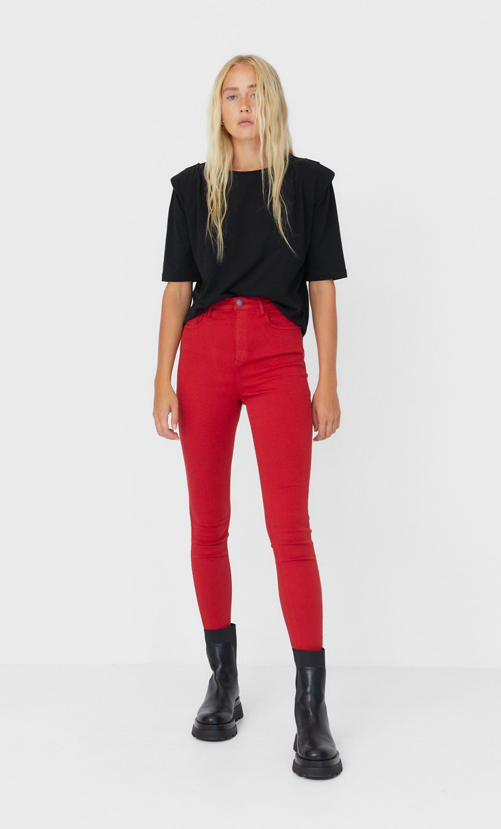 Super high waist colore - Moda da donna | Stradivarius Italia | Stradivarius (IT)