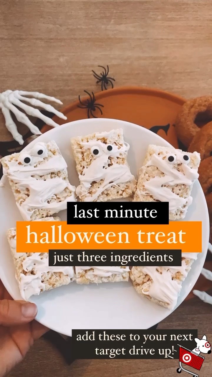 3 ingredient treat! 🎃