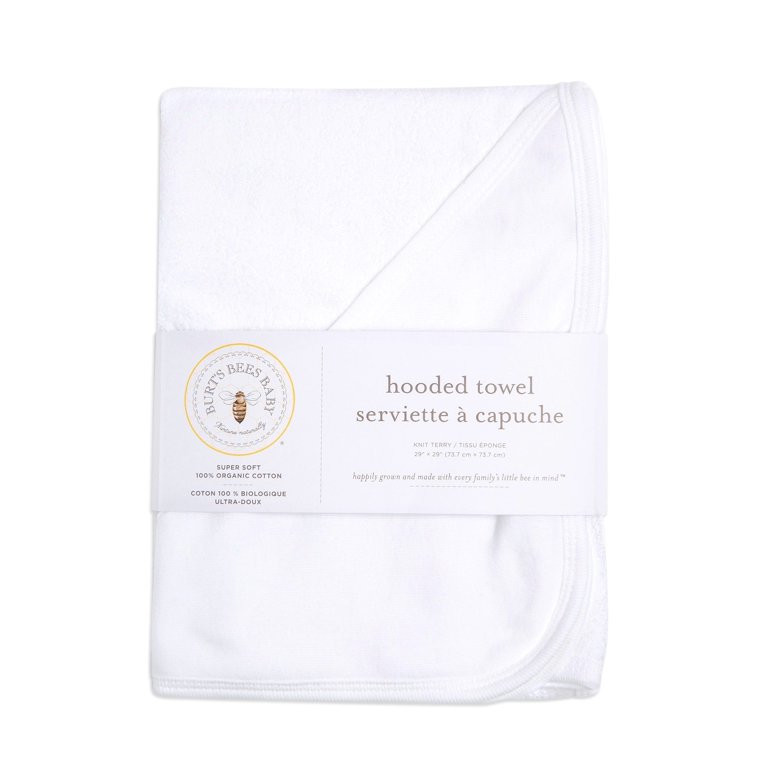 Burt's Bees Baby - Hooded Bath Towel, Organic Cotton | Walmart (US)