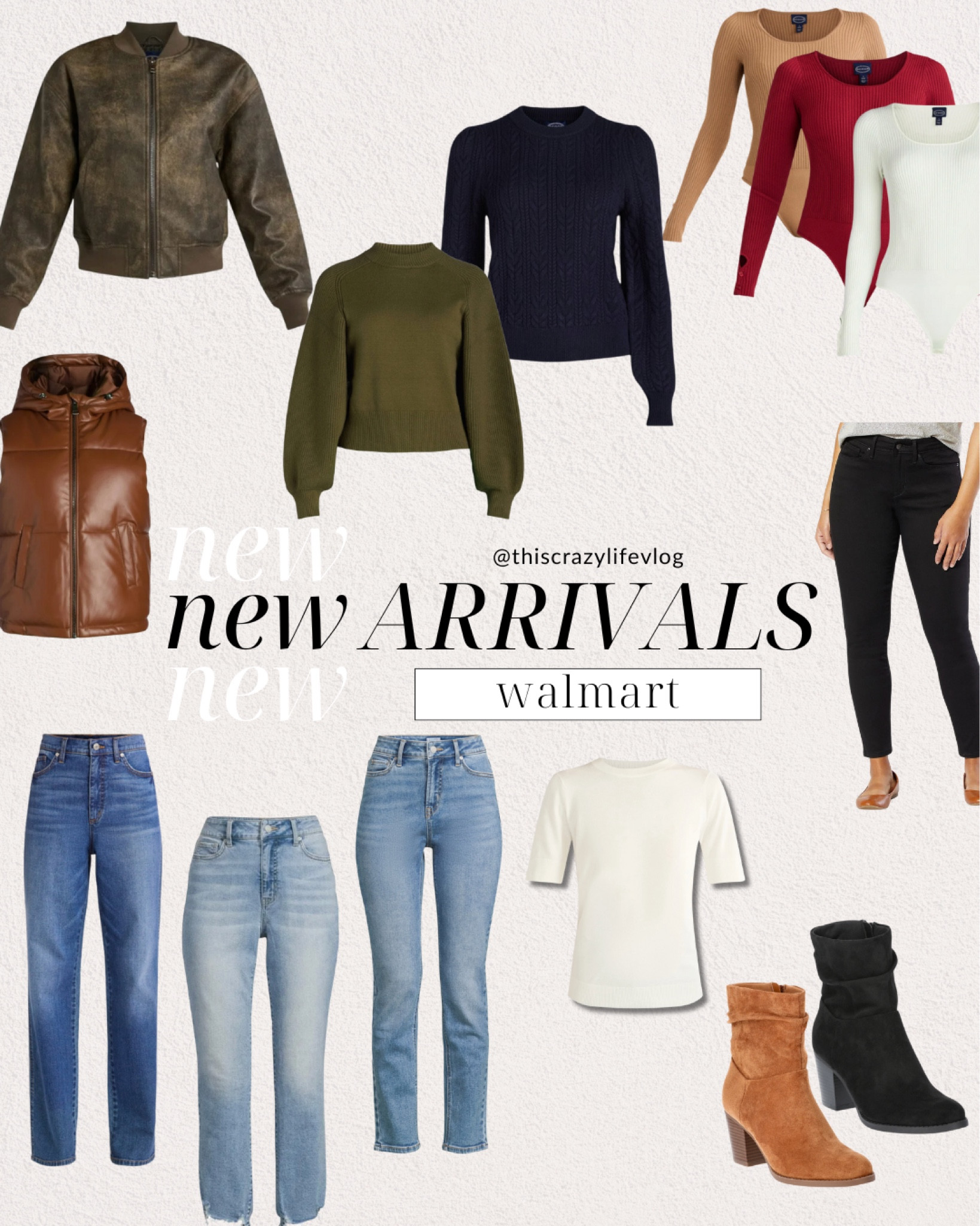 @walmartfashion is killin’ it with their fall & winter collections! #walmartpartner I have found sooo many amazing finds on @walmart & love how affordable things are, while still not compromising on quality or aesthetics! I’ve picked up some super trendy pieces, along with timeless classics & I’m linking all of my recent fit details below… and reminder - most of these come in different color options too!

#walmartfashion #walmart #walmartfinds #fallfashion #winterfashion

#LTKSeasonal #LTKFindsUnder50 #LTKStyleTip