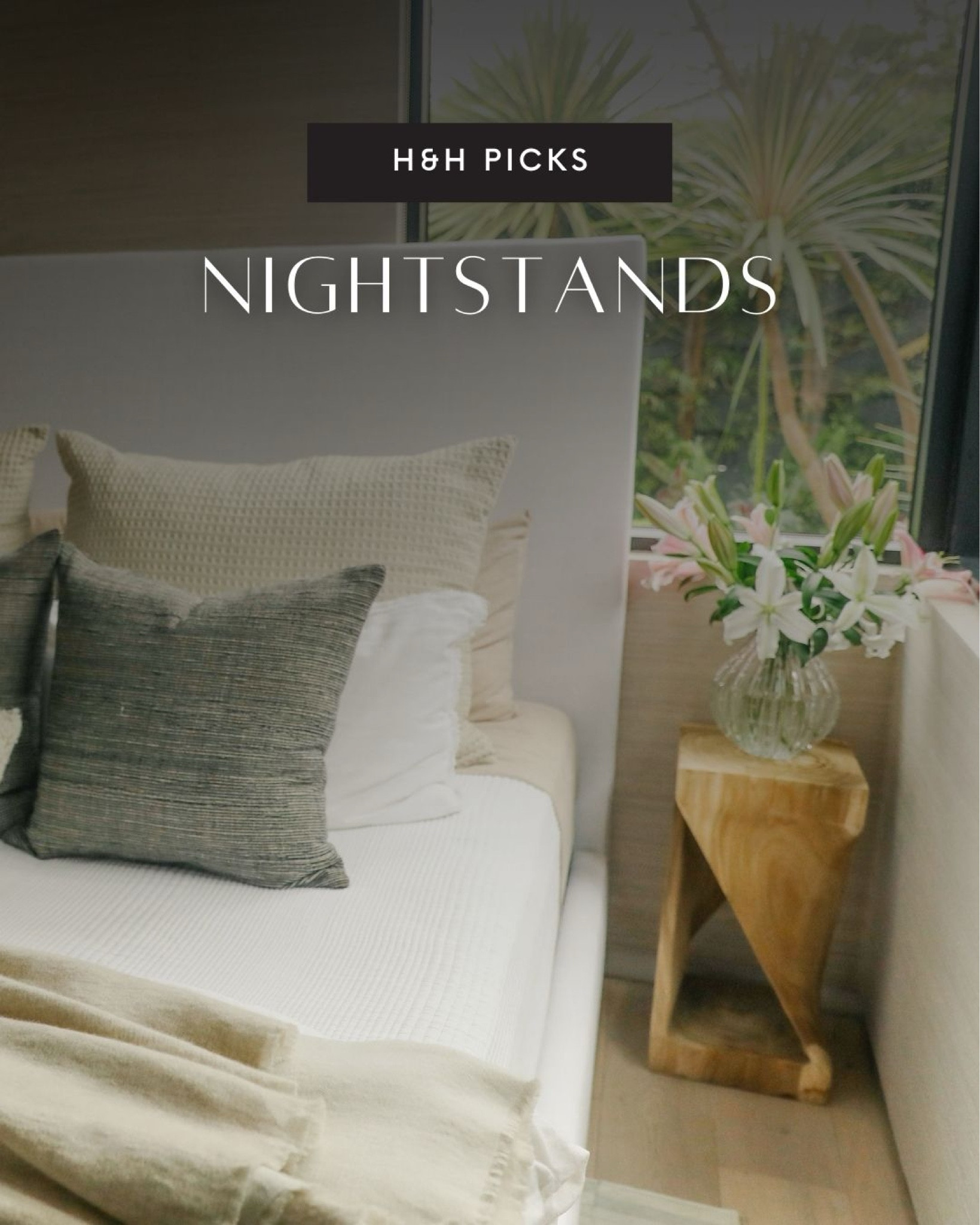 Yes! You can mismatch your nightstands! This is a super easy and fun way to add visual interest to your bedroom. ⁠
⁠
One key #designtip  ➡️ They should connect in some way. It could be their shape and height, the time they come from, a shared style/detail, or color scheme. ⁠
⁠
Check out some of my favorite nightstands on #LTK

#LTKhome