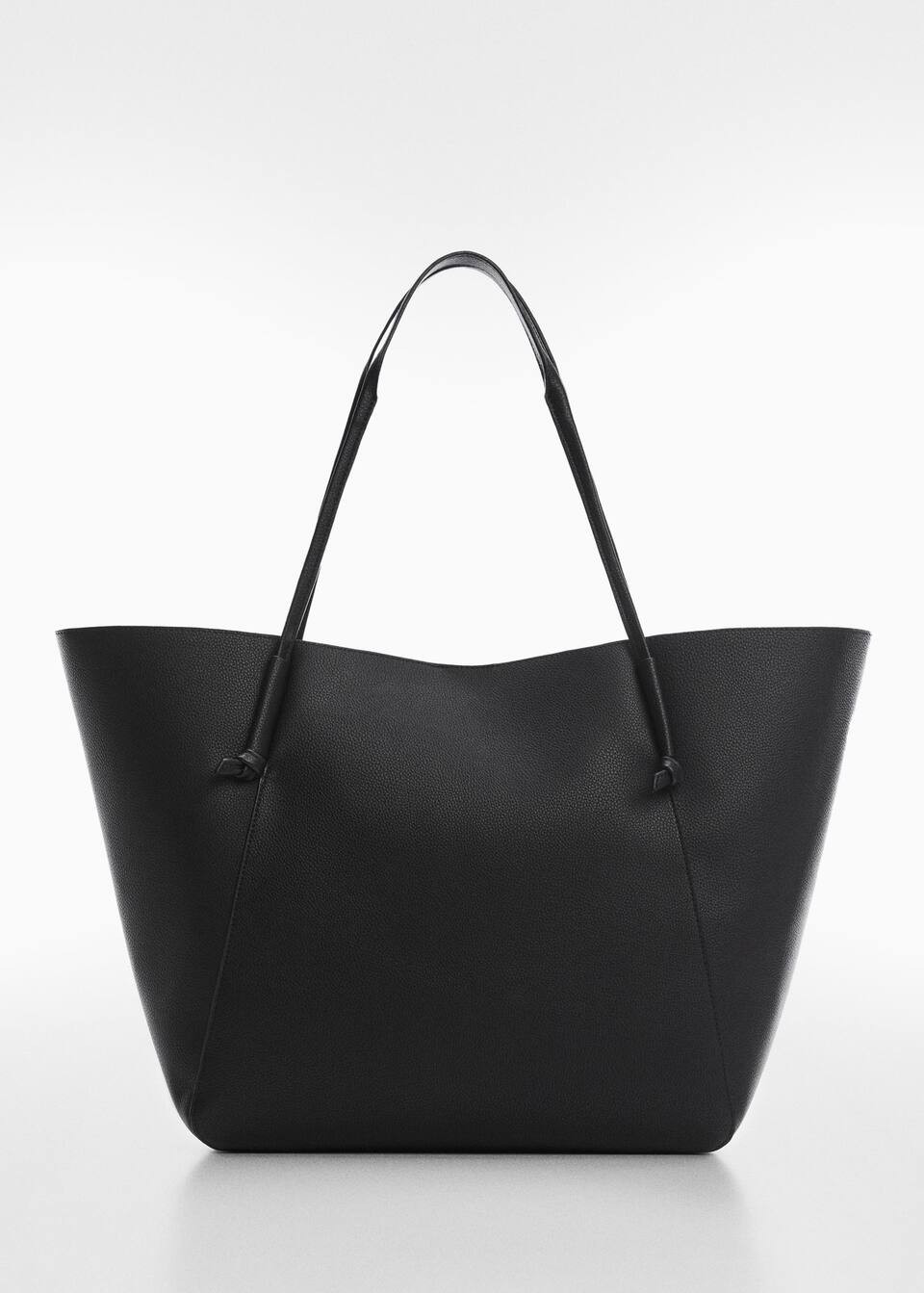 Knot handle shopper bag | Mango Canada